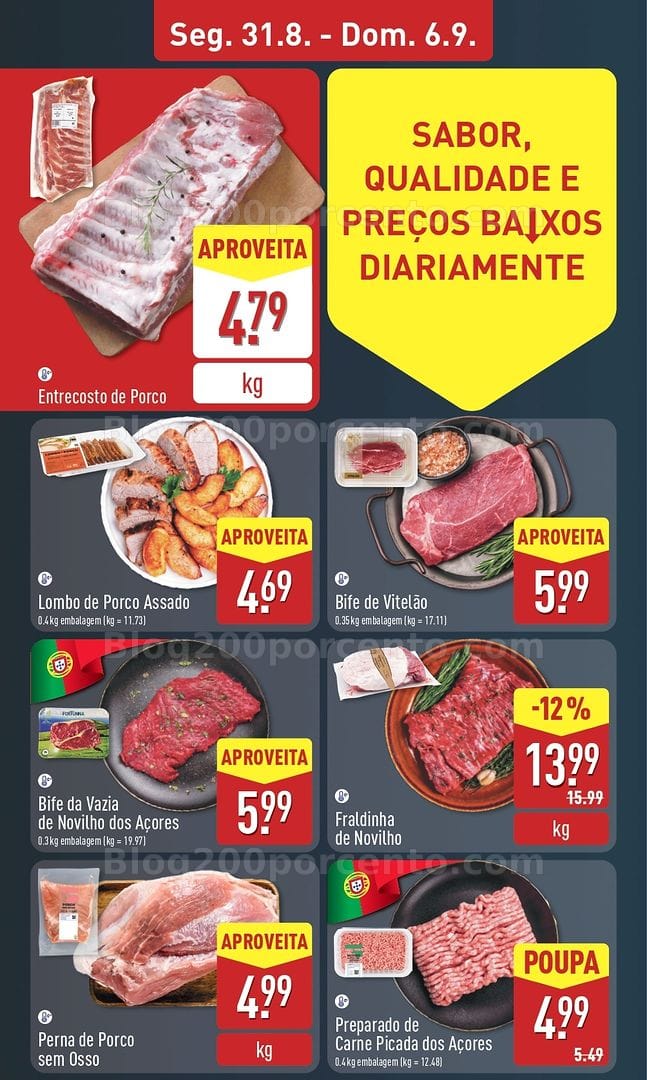 Antevisão Folheto ALDI Promoções de 31 agosto a 6 setembro